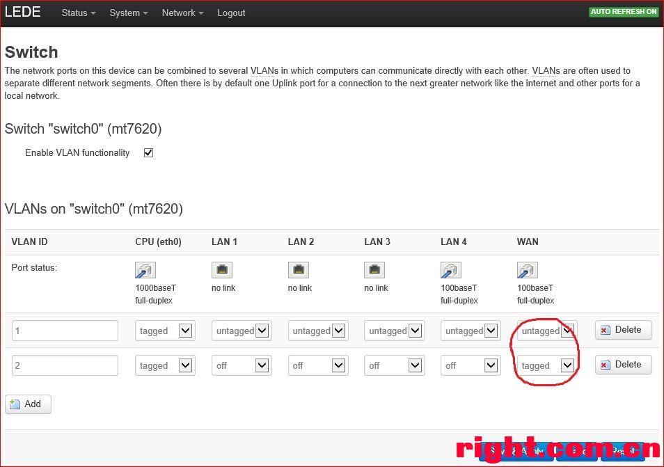 最简洁实用的单臂路由组网方案 路由器 第7张