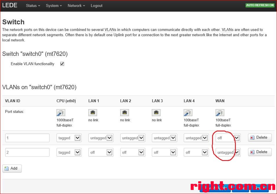 最简洁实用的单臂路由组网方案 路由器 第5张