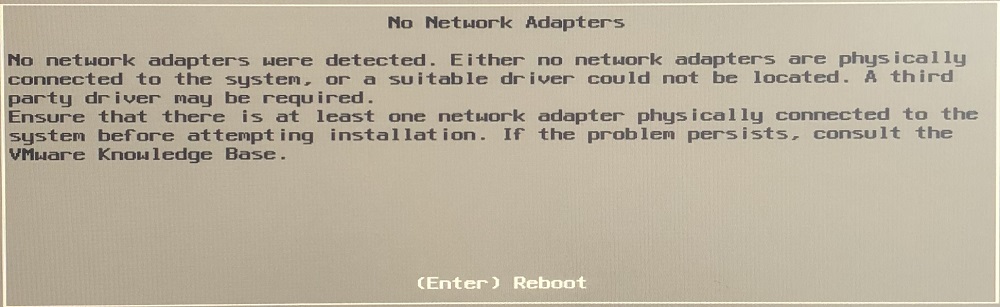 VMware ESXI 添加网卡驱动并生成新的ISO镜像